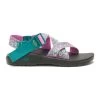 Chaco Women's Mega Z Cloud Sandal - Spray Teal - Regular (B) -Shoe Zone Shop CHAW JCH109494 032222 S23 000 1