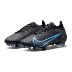 Nike Unisex Mercurial Vapor 14 Elite FG Soccer Shoe - Black/Black/Iron Grey -Shoe Zone Shop CQ7635 004 PHCFH001 2000