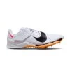 Unisex Nike Air Zoom Long Jump Elite Track Spike - White/Black/Laser Orange - Regular (D) -Shoe Zone Shop CT0079 101 PHSRH000