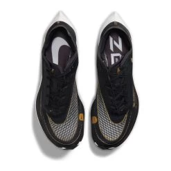 Nike Women's ZoomX Vaporfly Next % 2 Racing Shoe - Black/White/Metallic Gold Coin - Regular (B) -Shoe Zone Shop CU4123 001 PHCTH001 1500