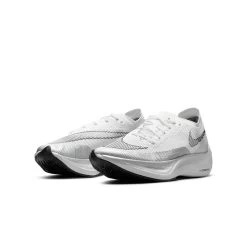 Nike Women's ZoomX Vaporfly Next% 2 Running Shoe - White/Black-Metallic Silver - Regular (B) -Shoe Zone Shop CU4123 100 PHCFH001 1