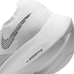 Nike Women's ZoomX Vaporfly Next% 2 Running Shoe - White/Black-Metallic Silver - Regular (B) -Shoe Zone Shop CU4123 100 PHSYD002 1