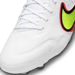 Nike Unisex Tiempo Legend 9 Elite FG Soccer Shoe - White/Volt/Bright Crimson - Regular (D) -Shoe Zone Shop CZ8482 176 PHSYD001 2000