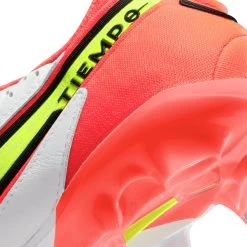 Nike Unisex Tiempo Legend 9 Elite FG Soccer Shoe - White/Volt/Bright Crimson - Regular (D) -Shoe Zone Shop CZ8482 176 PHSYD002 2000