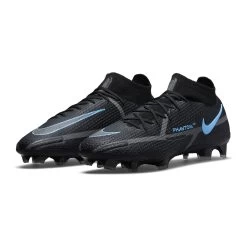 Nike Unisex Phantom GT2 Elite FG Soccer Shoe - Black/Black/Iron Grey 15 Nike Unisex Phantom GT2 Elite FG Soccer Shoe - Black/Black/Iron Grey -Shoe Zone Shop CZ9889 004 PHCFH001 2000