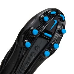 Unisex Nike Tiempo Legend 9 Pro FG Soccer Shoe - Black/Dk Smoke Grey -Shoe Zone Shop DA1175 001 PHSUD001