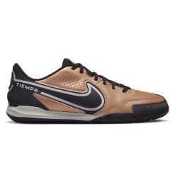 Unisex Nike Tiempo Legend 9 Academy IC/Court Soccer Shoe - Metallic Copper/White