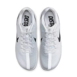 Unisex Nike Zoom Rival Track And Field Distance Spikes - White/Black/Metallic Silver - Regular (D) -Shoe Zone Shop DC8725 100 PHCTH001 1