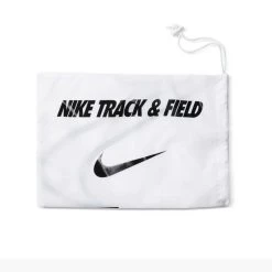 Unisex Nike Zoom Rival Track And Field Distance Spikes - White/Black/Metallic Silver - Regular (D) -Shoe Zone Shop DC8725 100 PHSYD003 1