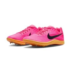 Unisex Nike Zoom Rival Track And Field Distance Spikes- Hyper Pink/Black/Laser Orange - Regular (D) 14 Unisex Nike Zoom Rival Track And Field Distance Spikes- Hyper Pink/Black/Laser Orange - Regular (D) -Shoe Zone Shop DC8725 600 PHCFH001 1