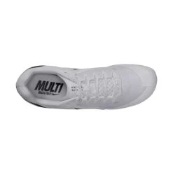 Unisex Nike Zoom Rival Multi Track Spike - White/Black/Metallic Silver - Regular (D) -Shoe Zone Shop DC8749 100 PHSTH001