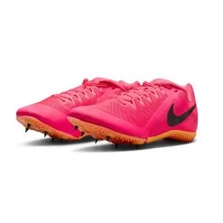 Unisex Nike Zoom Rival Multi Track Spike - Hyper Pink/Black/Laser Orange - Regular (D) -Shoe Zone Shop DC8749 600 PHCFH001 1