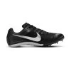 Unisex Nike Zoom Rival Sprint Spike - Black/Metallic Silver/Lt Smoke Grey- Regular (D) -Shoe Zone Shop DC8753 001 PHSRH001