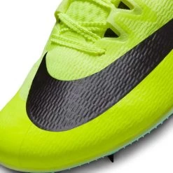 Unisex Nike Zoom Rival Sprint Spike - Volt/Cave Purple/Mint Foam- Regular (D) -Shoe Zone Shop DC8753 700 PHSYD001