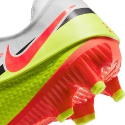 Nike Unisex Phantom GT2 Academy Flyease FG/MG Soccer Shoe - White/Bright Crimson/Volt -Shoe Zone Shop DH9638 167 PHSYD002 2000