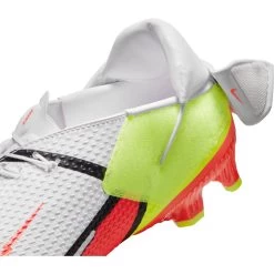Nike Unisex Phantom GT2 Academy Flyease FG/MG Soccer Shoe - White/Bright Crimson/Volt -Shoe Zone Shop DH9638 167 PHSYD003 2000