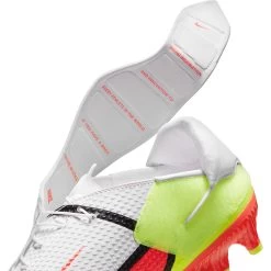 Nike Unisex Phantom GT2 Academy Flyease FG/MG Soccer Shoe - White/Bright Crimson/Volt -Shoe Zone Shop DH9638 167 PHSYD004 2000