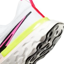 Nike Men's React Infinity Run FlyKnit 2 - White/Black/Sail/Pink Blast - Regular (D) -Shoe Zone Shop DJ5395 100 PHSYD002 2000 efce70d9 64c7 492e b457 5fe9c2173eeb