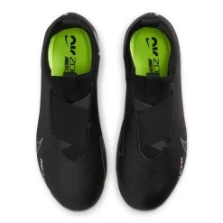 Nike Youth JR Vapor 15 Academy FG/MG Soccer Shoe - Black/Dark Smoke -Shoe Zone Shop DJ5617 001 PHCTH001