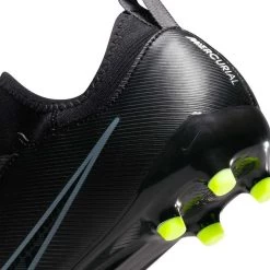 Nike Youth JR Vapor 15 Academy FG/MG Soccer Shoe - Black/Dark Smoke -Shoe Zone Shop DJ5617 001 PHSYD002