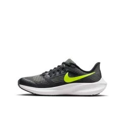 Nike Youth Pegasus 39 Running Shoe- Black/Volt/Barely Volt -Shoe Zone Shop DM4015 002 PHSLH001
