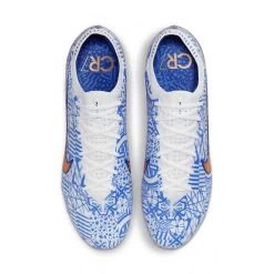 Unisex Nike Mercurial Zoom Vapor 15 Elite CR7 FG Soccer Shoe - White/Metallic Copper - Regular (D) -Shoe Zone Shop DQ5299 182 PHCTH001 2000