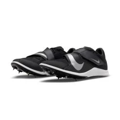 Unisex Nike Zoom Rival Jump Spike - Black/Metallic Silver/Dk Smoke Grey - Regular (D) -Shoe Zone Shop DR2756 001 PHCFH001