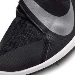 Unisex Nike Zoom Rival Jump Spike - Black/Metallic Silver/Dk Smoke Grey - Regular (D) -Shoe Zone Shop DR2756 001 PHSYD002