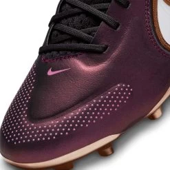 Nike Unisex Legend 9 Elite FG Soccer Cleats - Space Purple/White - Regular (D) -Shoe Zone Shop DR5976 510 PHSYD001 2000