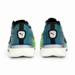 Men's Deviate Nitro Elite 2 Running Shoe- Fizzy Lime/Royal Sapphire/PUMA Black- Regular (D) -Shoe Zone Shop Deviate NITRO Elite 2 Fireglow Men s Running Shoes 4