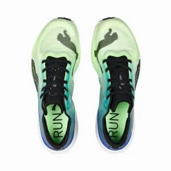 Men's Deviate Nitro Elite 2 Running Shoe- Fizzy Lime/Royal Sapphire/PUMA Black- Regular (D) -Shoe Zone Shop Deviate NITRO Elite 2 Fireglow Men s Running Shoes 6