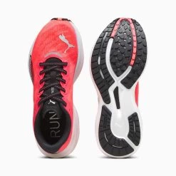 Women's Deviate Nitro 2 Running Shoe - Puma Black/Fire Orchid- Regular (B) -Shoe Zone Shop Deviate NITRO 2 Womens Running Shoes 2
