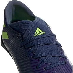 ADIDAS JR Nemeziz Messi Tango 19.3 TF Soccer Shoe - Tech Indigo/Signal Green/Glory Purple 11 ADIDAS JR Nemeziz Messi Tango 19.3 TF Soccer Shoe - Tech Indigo/Signal Green/Glory Purple -Shoe Zone Shop EF1811 03