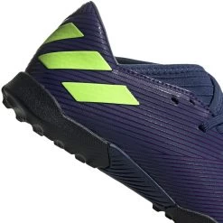 ADIDAS JR Nemeziz Messi Tango 19.3 TF Soccer Shoe - Tech Indigo/Signal Green/Glory Purple 12 ADIDAS JR Nemeziz Messi Tango 19.3 TF Soccer Shoe - Tech Indigo/Signal Green/Glory Purple -Shoe Zone Shop EF1811 04