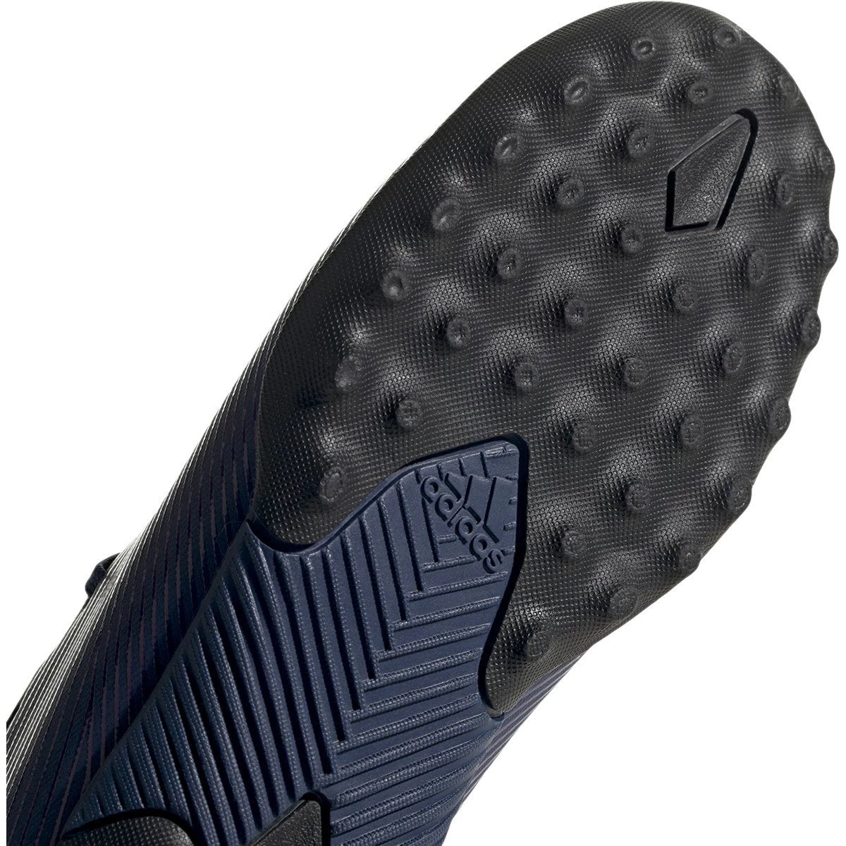 ADIDAS JR Nemeziz Messi Tango 19.3 TF Soccer Shoe - Tech Indigo/Signal Green/Glory Purple 8 ADIDAS JR Nemeziz Messi Tango 19.3 TF Soccer Shoe - Tech Indigo/Signal Green/Glory Purple - Image 6