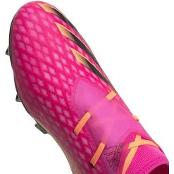 ADIDAS Unisex X Ghosted .2 FG Soccer Shoes - Shock Pink/Core Black/Screaming Orange -Shoe Zone Shop FW6959 03