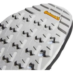 ADIDAS Women's Terrex Free Hiker GoreTEX Hiking Shoe - Carbon/Grey/Glow Blue - Regular (B) -Shoe Zone Shop G28464 05