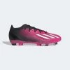 ADIDAS Unisex X SPEEDPORTAL.2 FG Soccer Shoe - Team Shock Pink 2/Zero Metalic/Core Black - Regular (D) -Shoe Zone Shop GV9563