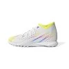 ADIDAS Unisex Predator Edge .3 TF Soccer Shoe - Ftwr White/Solar Yellow/Powder Blue - Regular (D) -Shoe Zone Shop GW0951 01