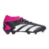 ADIDAS Unisex Predator Accuracy 2 FG Soccer Shoe - Core Black/Ftwr White/Team Shock Pink 2 - Regular (D) 1 ADIDAS Unisex Predator Accuracy 2 FG Soccer Shoe - Core Black/Ftwr White/Team Shock Pink 2 - Regular (D) -Shoe Zone Shop GW4586