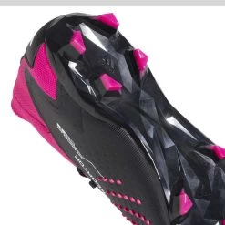 ADIDAS Unisex Predator Accuracy 2 FG Soccer Shoe - Core Black/Ftwr White/Team Shock Pink 2 - Regular (D) -Shoe Zone Shop GW4586 03