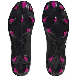 ADIDAS Unisex Predator Accuracy .3 FG Soccer Shoe - Core Black/Ftwr White/Team Shock Pink 2 - Regular (D) -Shoe Zone Shop GW4589 01