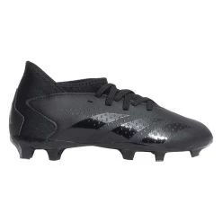 ADIDAS Youth JR Predator Accuracy .3 FG Soccer Shoe - Core Black/Core Black - Regular (D)