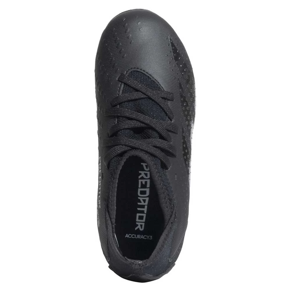ADIDAS Youth JR Predator Accuracy .3 FG Soccer Shoe - Core Black/Core Black - Regular (D) 8 ADIDAS Youth JR Predator Accuracy .3 FG Soccer Shoe - Core Black/Core Black - Regular (D) - Image 6
