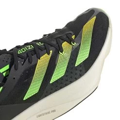 ADIDAS Unisex AdiZERO Adios Pro 3 Running Shoe - Core Black/Beam Yellow/Solar Green - Regular (D) -Shoe Zone Shop GX6251 03 1