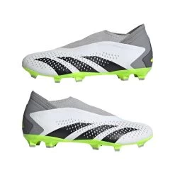ADIDAS Unisex Predator Accuracy .3 Laceless FG - Cloud White/ Core Black / Lucid Lemon- Regular (D) 14 ADIDAS Unisex Predator Accuracy .3 Laceless FG - Cloud White/ Core Black / Lucid Lemon- Regular (D) -Shoe Zone Shop GZ0021 09 standard