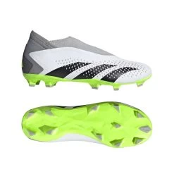 ADIDAS Unisex Predator Accuracy .3 Laceless FG - Cloud White/ Core Black / Lucid Lemon- Regular (D) 15 ADIDAS Unisex Predator Accuracy .3 Laceless FG - Cloud White/ Core Black / Lucid Lemon- Regular (D) -Shoe Zone Shop GZ0021 22 model