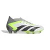 Unisex Adidas Predator Accuracy.1 FG Soccer Shoes - Ftwwht,Cblack,Luclem - Regular (D) -Shoe Zone Shop GZ0035 1 FOOTWEAR Photography Side Lateral Center View white 42488