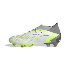 Unisex Adidas Predator Accuracy.1 FG Soccer Shoes - Ftwwht,Cblack,Luclem - Regular (D) -Shoe Zone Shop GZ0035 4 FOOTWEAR Photography Side Medial Center View white 78468