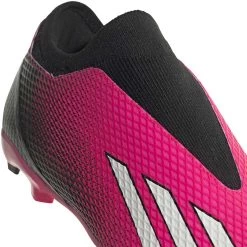 ADIDAS Unisex X Speedportal.3 LL FG Soccer Shoe - Team Shock Pink 2/Zero Metalic/Core Black - Regular (D) -Shoe Zone Shop GZ5065 03
